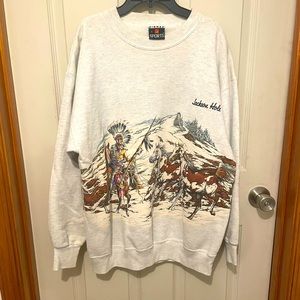 VINTAGE Jackson Hole Wyoming sweatshirt!